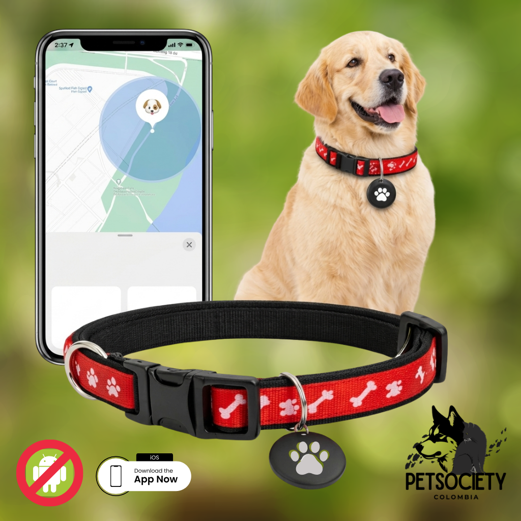 COLLAR INTELIGENTE CON GPS PARA iOS