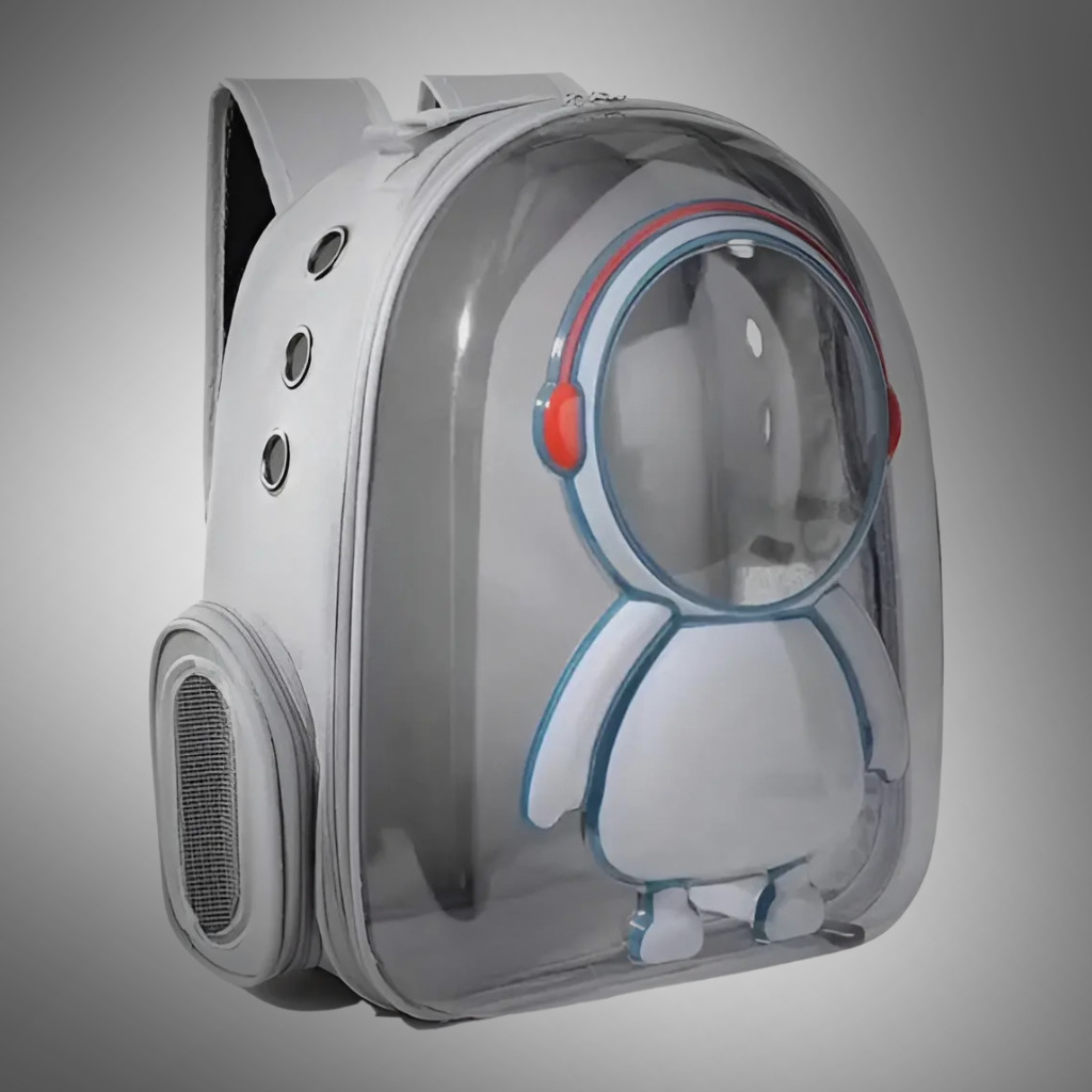 MORRAL DE ASTRONAUTA PARA TRANSPORTE DE MASCOTAS