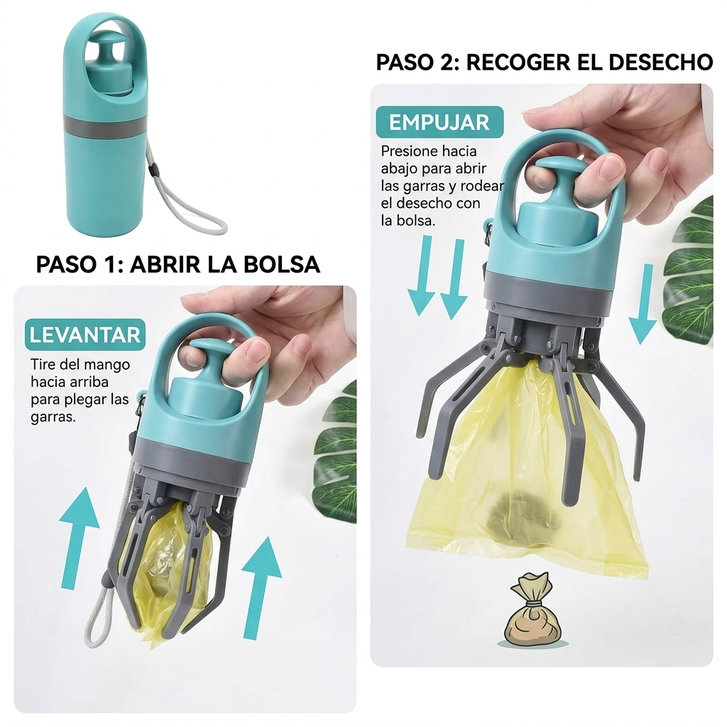 GANCHO RECOGEDOR DE EXCREMENTO