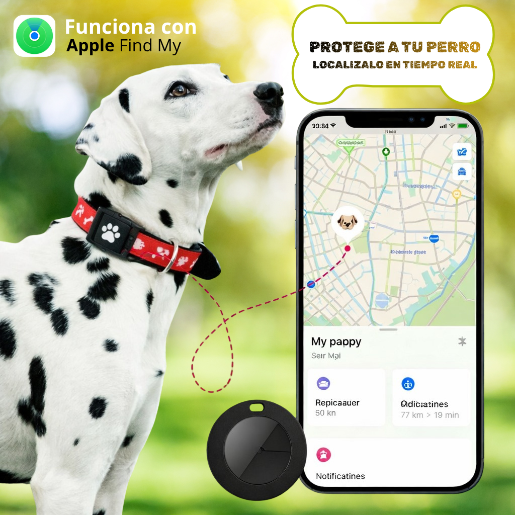 COLLAR INTELIGENTE CON GPS PARA iOS