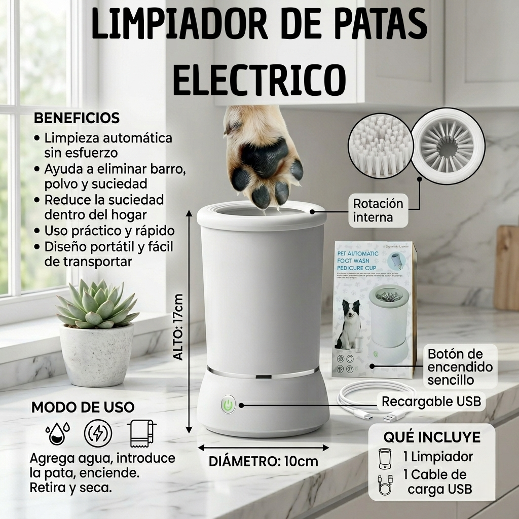 LIMPIADOR DE PATAS ELECTRICO