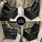 ASIENTO DE SEGURIDAD DE MASCOTAS PARA CARRO