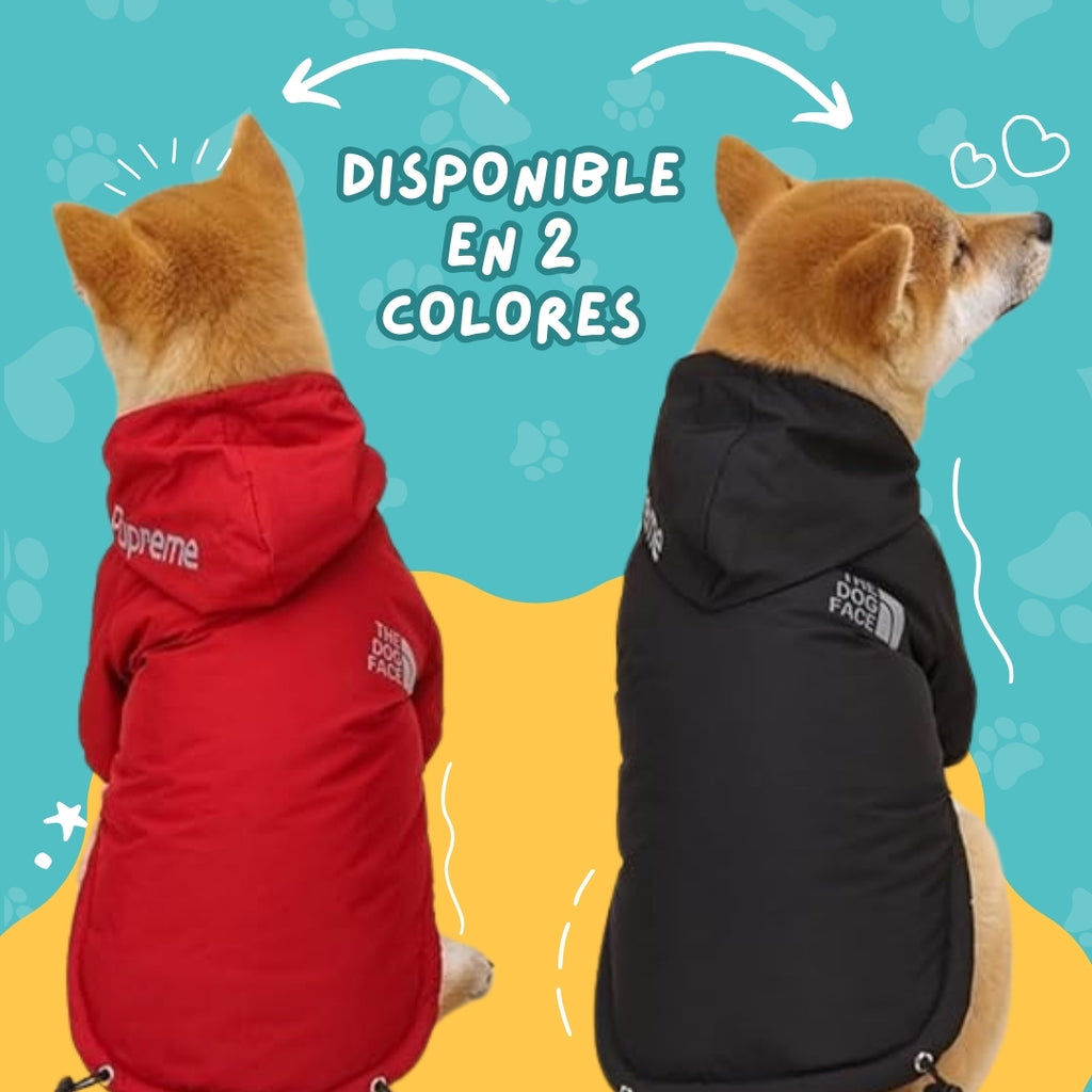 CHAQUETA TERMICA E IMPERMEABLE PARA PERROS