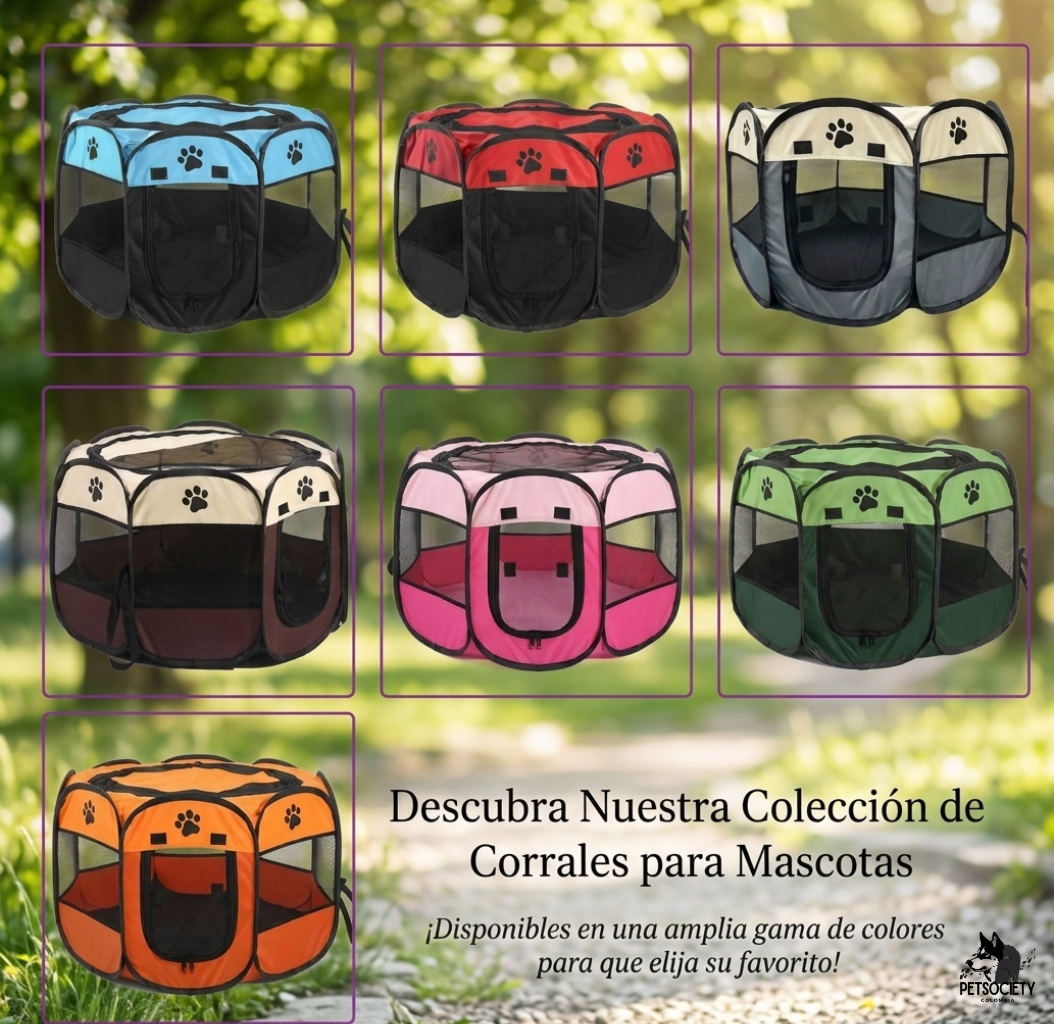 CORRAL PARA MASCOTAS PLEGABLE