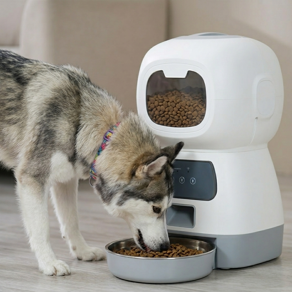 DISPENSADOR DE COMIDA INTELIGENTE DE 3.5L