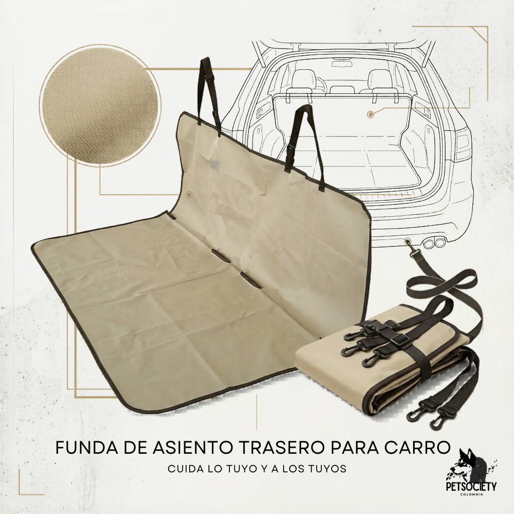 PROTECTOR PARA ASIENTO TRASERO DEL CARRO