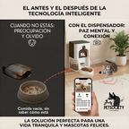 DISPENSADOR DE COMIDA INTELIGENTE DE 5L CON CAMARA WIFI INTEGRADA