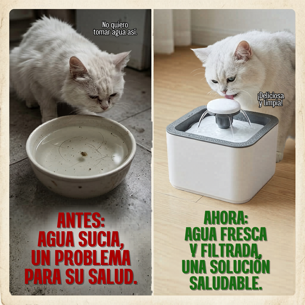 FUENTE DE AGUA PARA GATOS O PERROS PEQUEÑOS