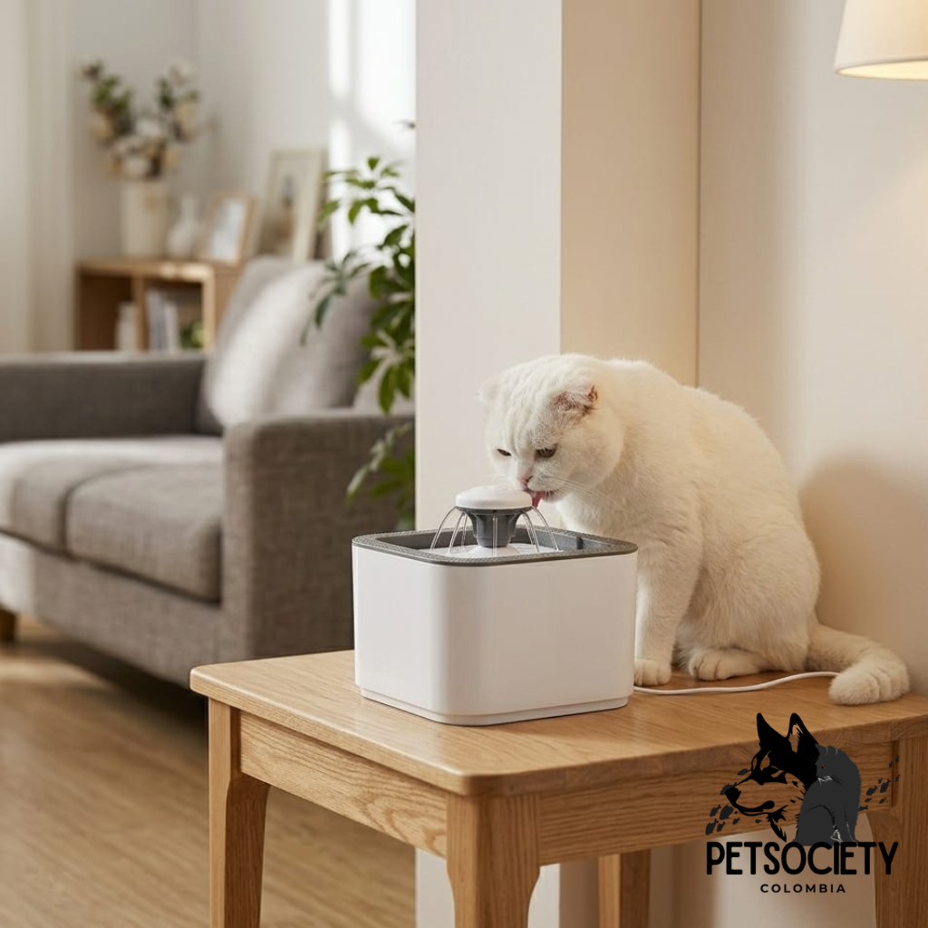 FUENTE DE AGUA PARA GATOS O PERROS PEQUEÑOS