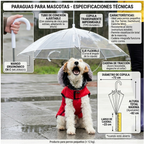 SOMBRILLA PARA MASCOTA
